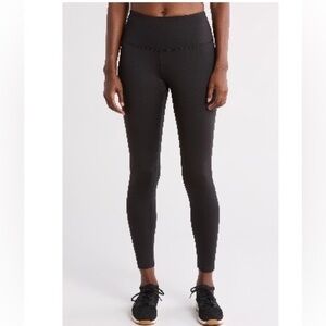 NWT Z by Zella Black High-Waisted Fleece Lined Leggings Size: XS